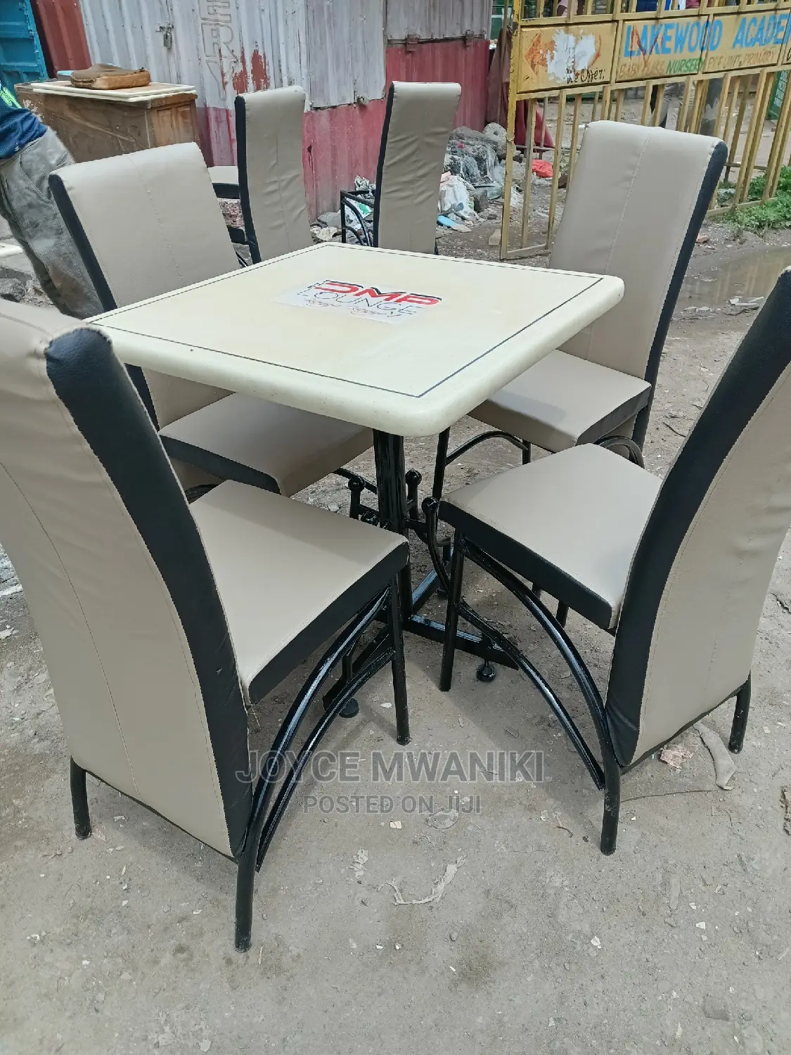 Restaurant Set of 4 Chairs and a Table