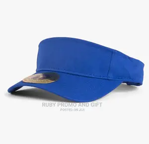 Royal Blue Visor Caps