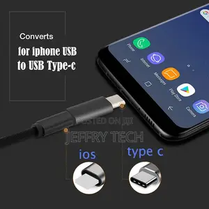 Lightning Ios to Type C Adapter Charging Adapter for Samsung