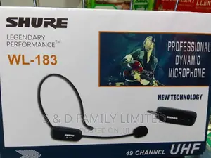 Shure WL 183 Wireless Lapel Microphone