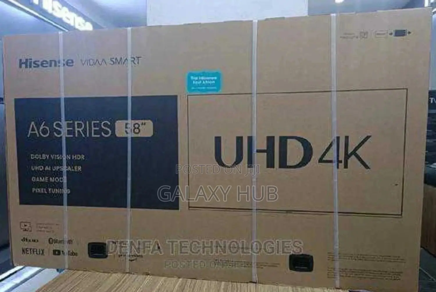 Hisense 58" Smart A6nken Tv