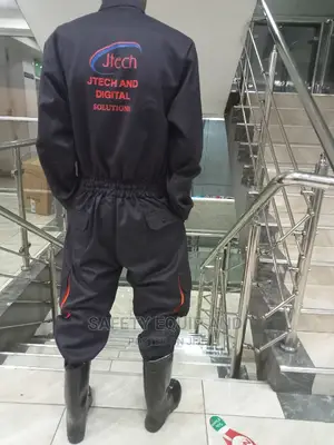 Dark Navy Cargo Overalls