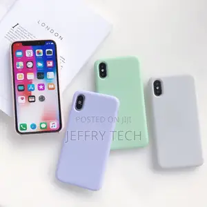 Case on for iPhone X XS MAX XR Soft Silicone Candy Pudding C