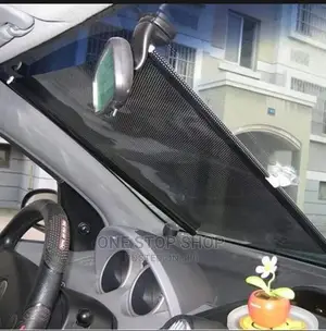 Retractable Car Windscreen Sunshade Cover (125*50cm)