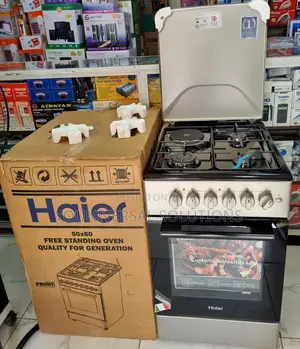 Haier Standing Cooker 3g+1e . 50*60cm. Electric Oven