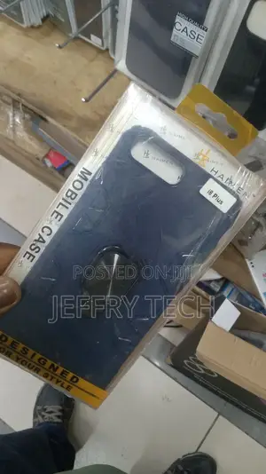 Back Cover Case With Ring Holder for iPhone 8 Plus - Armor