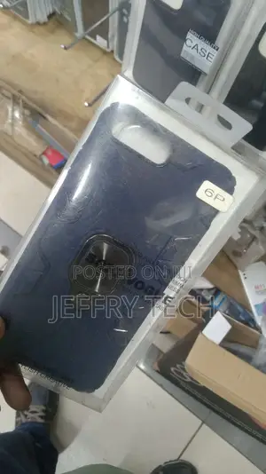 Hard PC Back Cover Case With Ring Holder For iPhone 6 Plus -