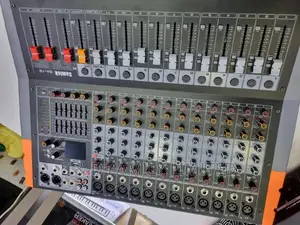 12 Channels Powered Mixer With Groupings