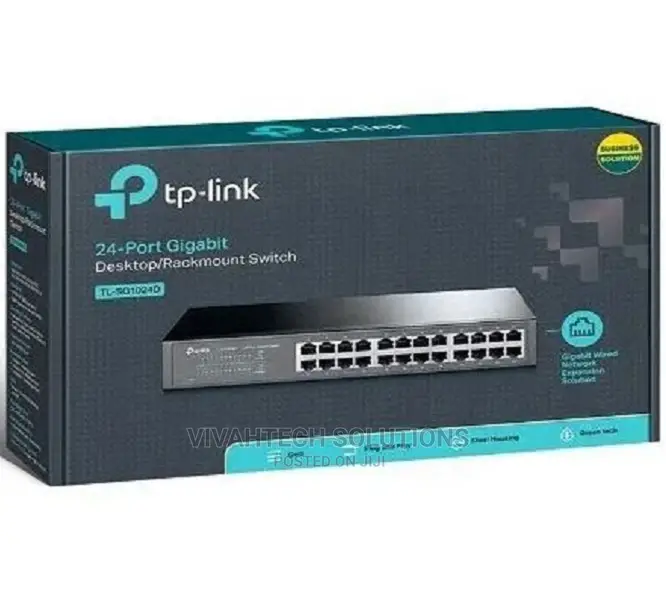 Tp-Link Gigabit Desktop Rackmount Switch Tl-Sg1024d