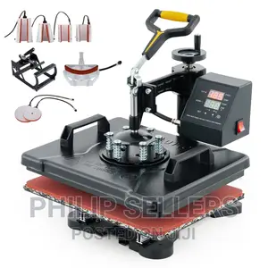 Crenex 38x38cm Heat Press Machine for Mug Hat Plate Cap Mous