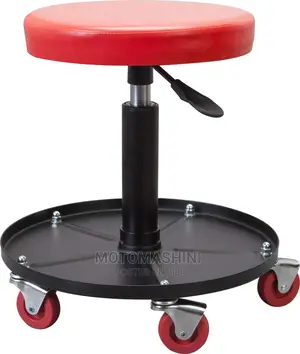 Garage Working Seat With a Tool Tray Roller Creeper Seat
