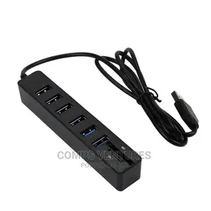 USB Hub 3 / 6 Ports USB 3.0 Hub High Speed Multi USB Splitte