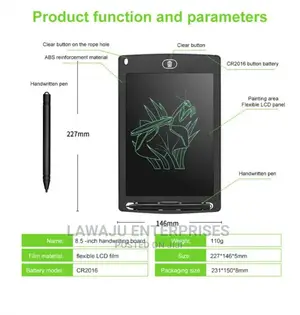 8.5" LCD Writing Drawing Pad