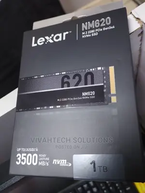 Lexar Lnm620 Internal SSD M.2 Pcie Gen 3*4 Nvme 2280 -1tb