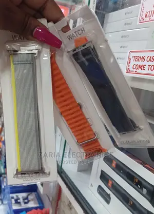 Smart Watch Straps, Rubber and Materials