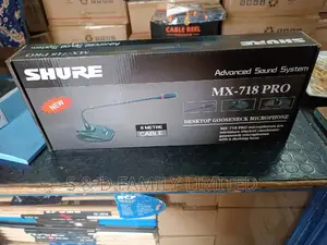 Shure MX-718 Pro Desktop Gooseneck Microphone