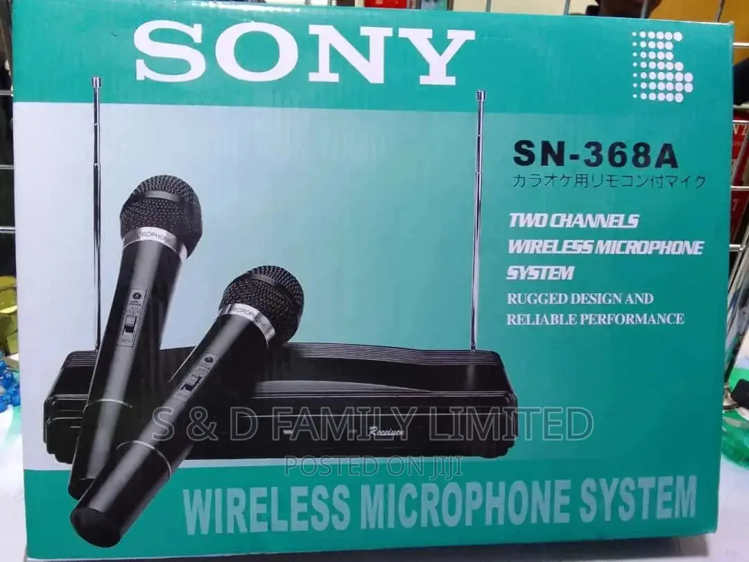 Sony SN-368A Wireless Microphone