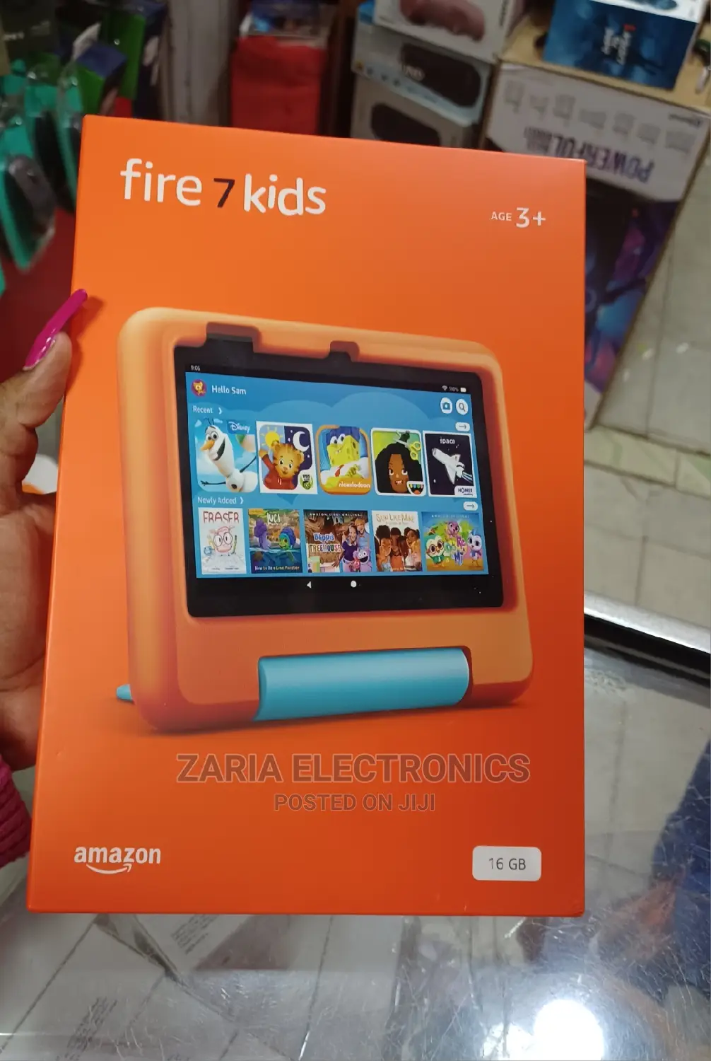 New Amazon Fire 7 Kids Edition 2022 16 GB Black