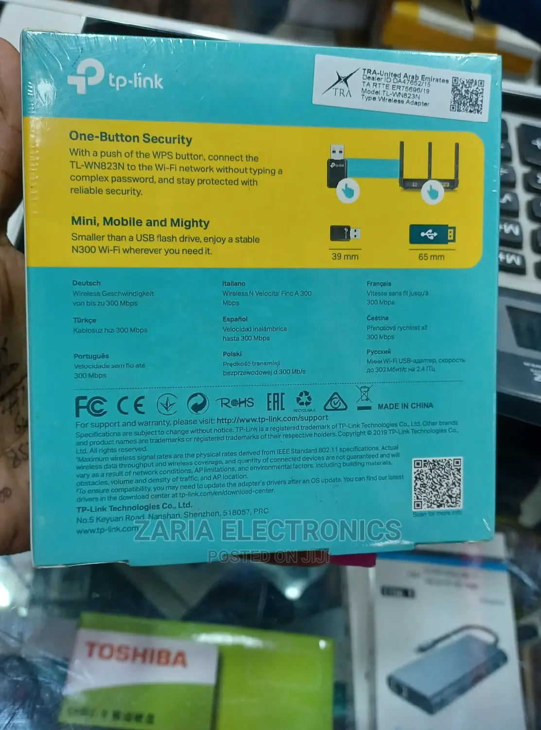 Wireless Wifi Dongle Tplink 300mbps