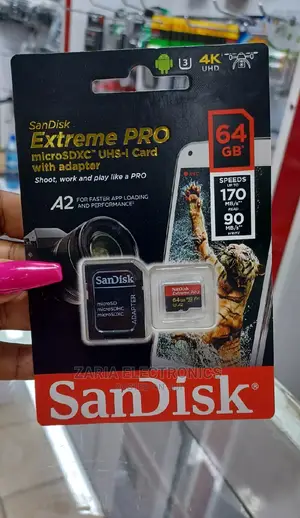 Sandisk Micro 64gb Extreme Pro 170mbps