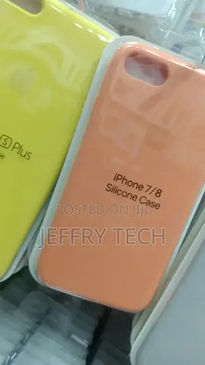 Silicone Case for iPhone 7 /8 Orange