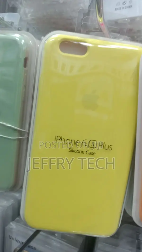 Apple Silicone Case Yellow for iPhone 6 Plus/6s Plus