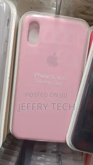 Apple Silicone Phone Case iPhone X (Pink Sand)