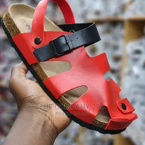 Designer Quality Fashion Brand Unisex Leather Sandals