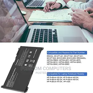 Laptop Battery RR03XL for HP Probook 430 440 450 455 470