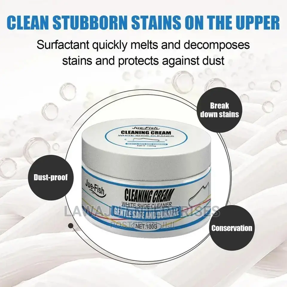 100g White Shoe Cleaning Cream. Very Effective