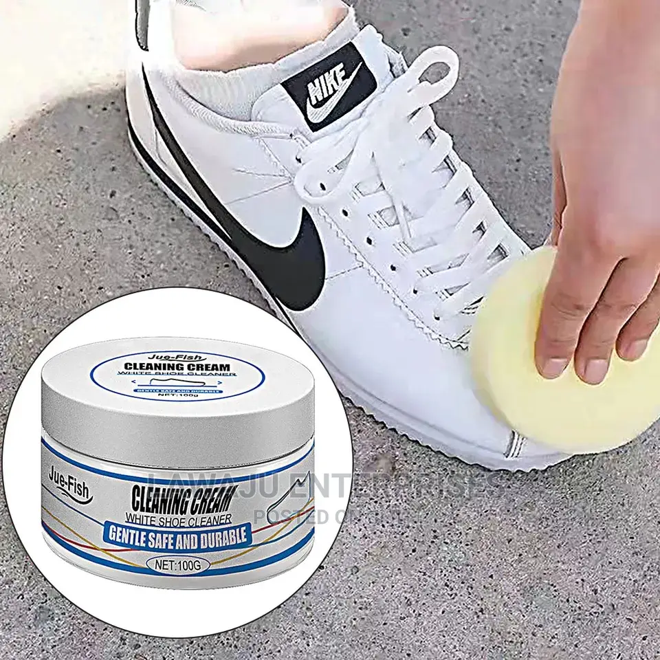 100g White Shoe Cleaning Cream. Very Effective