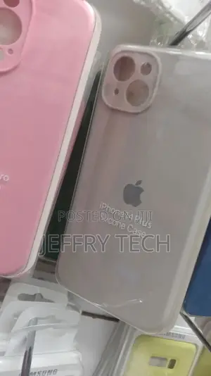 Silicone Case iPhone 14 Plus Silicone Cover Beige