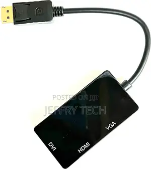 Multi-Function Displayport Dp to HDMI/DVI/VGA Male to Female