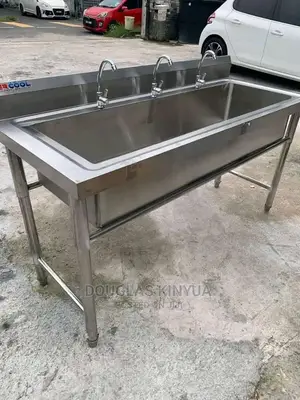 Stainless Steel Washing Sink. (Single Bowl):