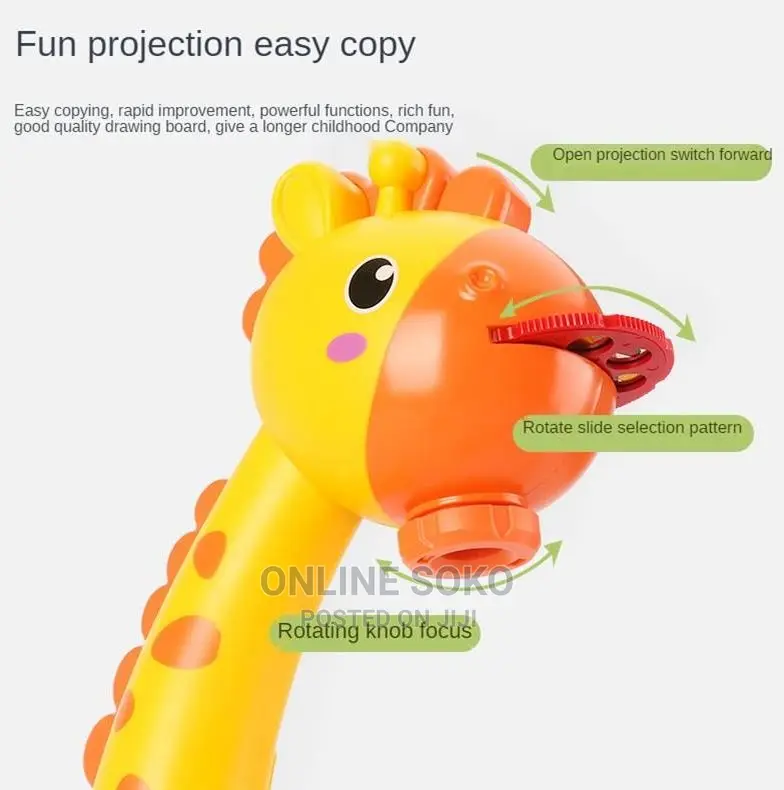 Kids Mini Led Projector Drawing Table Educational Toy