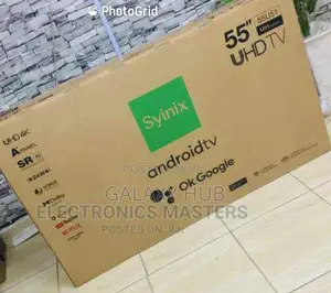 Syinix 55 Inches Uhd Smart Android Tv