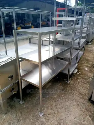 Stainless Steel Kitchen Rack: .