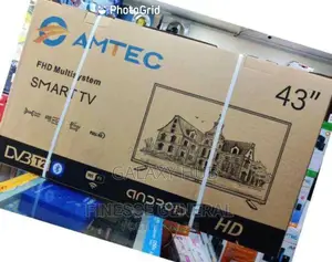 Amtec 43" Smart Tv With Bluetooth