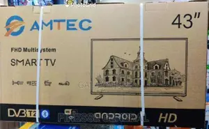 Amtec 43" Smart Tv With Bluetooth