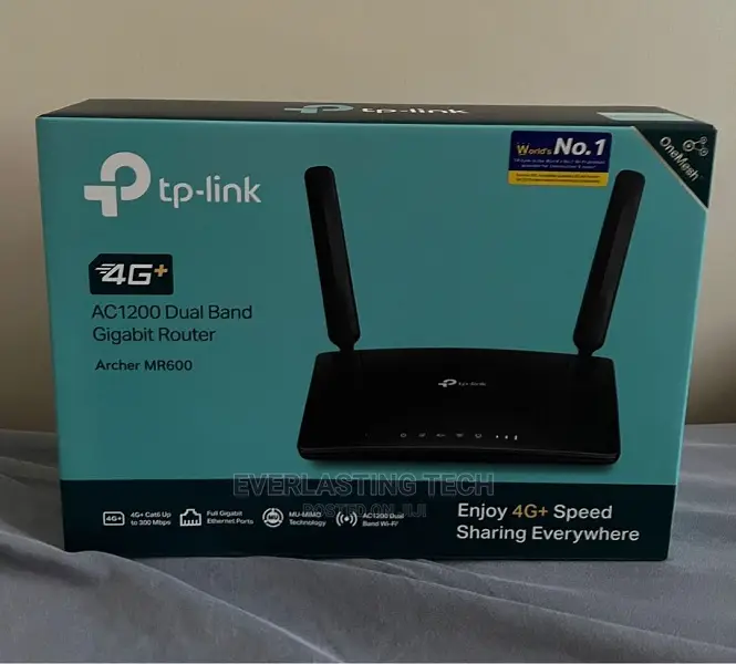 Tp-Link 4g+ Cat6 Ac1200 Wireless Gigabit Router - Mr600