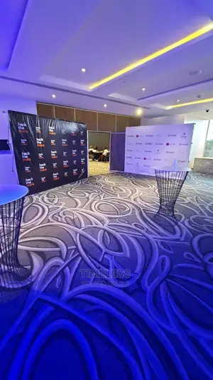 Cloth Back Drop Banner