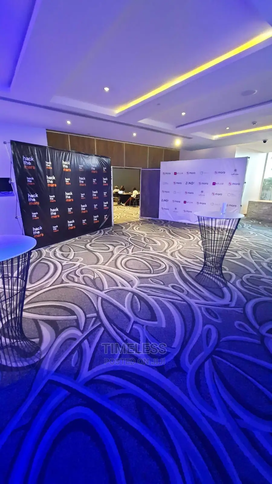 Cloth Back Drop Banner