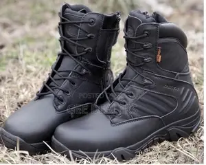 Black Delta Unisex Tactical Military Boots