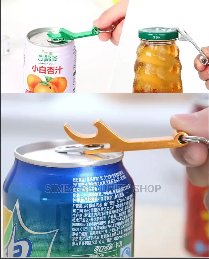 Bottle Opener Keychain Aluminium Key Holder