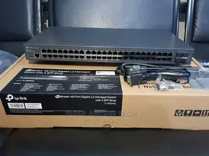 Tp-Link 52-Port Gigabit L2+ Managed Switch 48-Port Poe+ - Tl-Sg3452p
