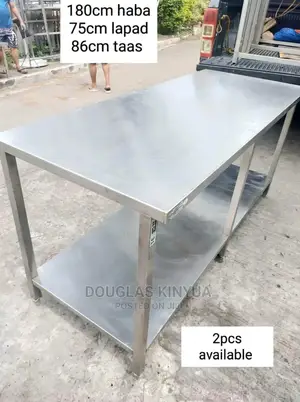 Stainless Steel Working Table Full Length::