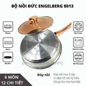 Engelberg Cookware Set 12pcs