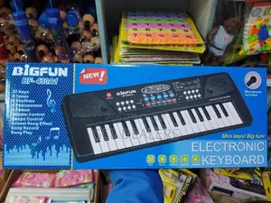 37 Keys Kids Piano With Microphone