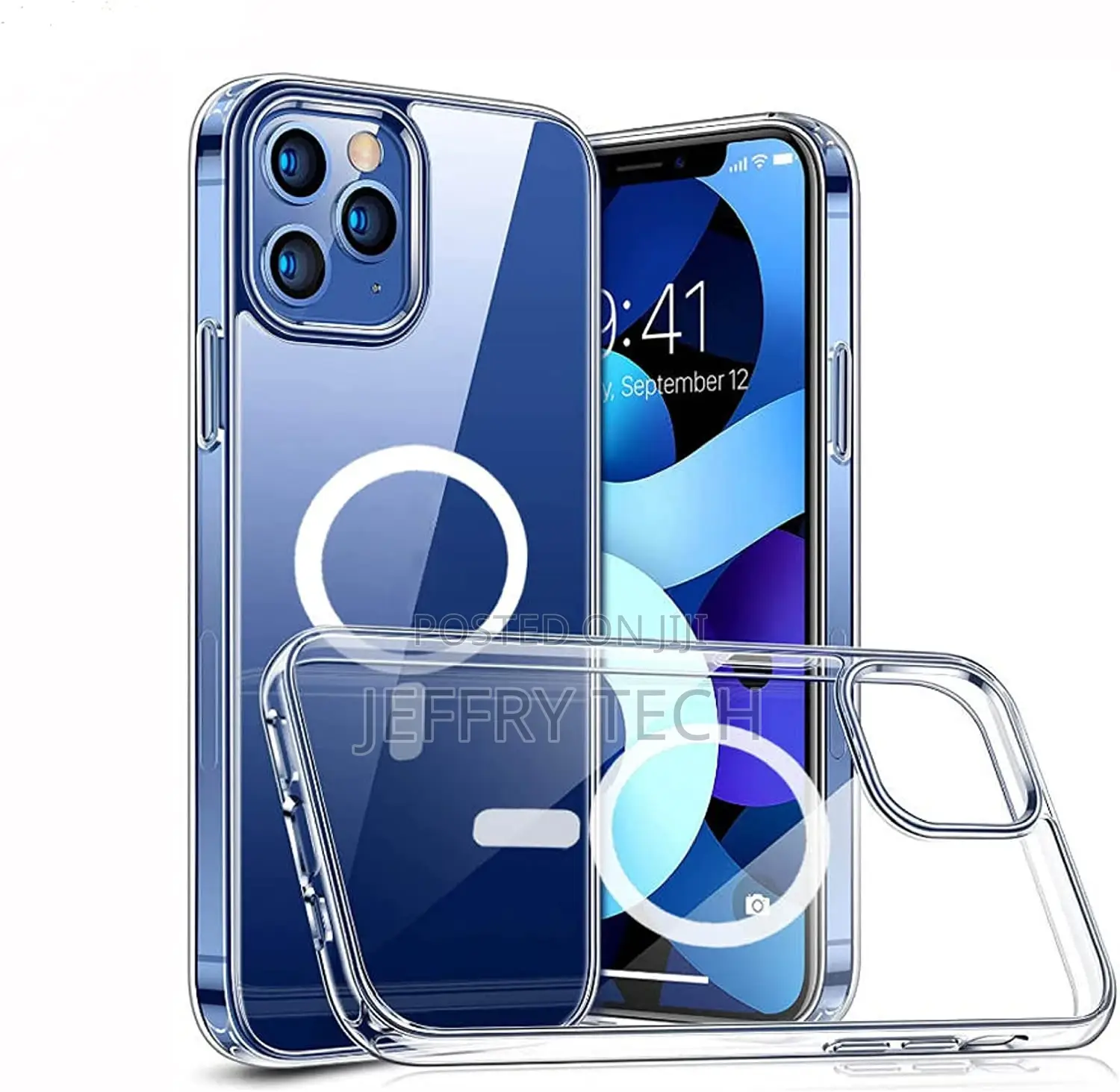 iPhone 14 Pro Max, Original Clear Shockproof Mobile Back Cov
