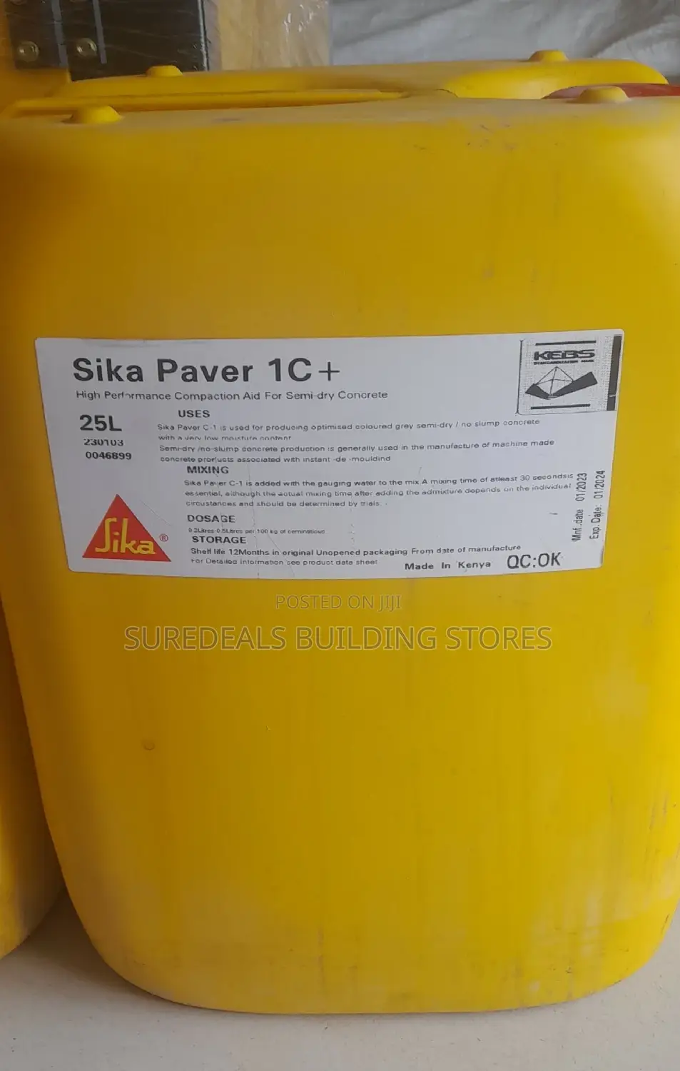 Sika Paver 1c+ 25ltrs